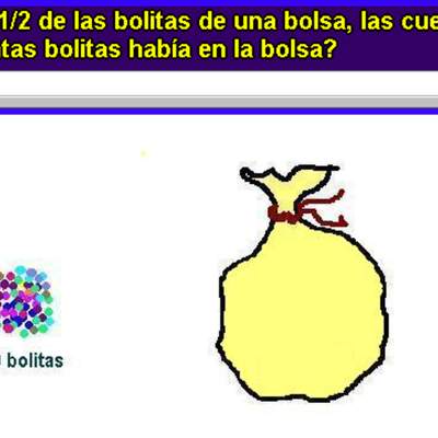 Fracción de un conjunto de bolitas (I) Fracción de un conjunto de bolitas (I)