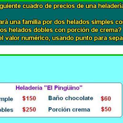 Comprando helados Comprando helados