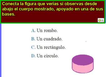 Mirando un cilindro desde abajo Mirando un cilindro desde abajo