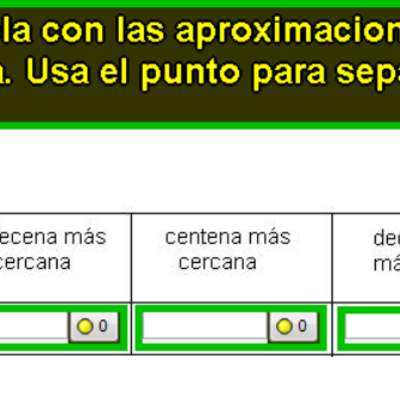 Aproximando números (I) Aproximando números (I)
