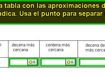 Aproximando números (I) Aproximando números (I)