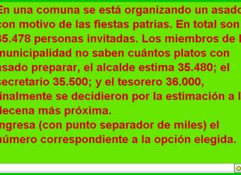 Aproximar números (IV) Aproximar números (IV)