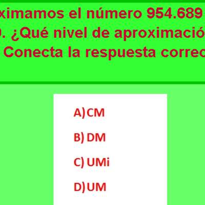 Aproximar números (V) Aproximar números (V)