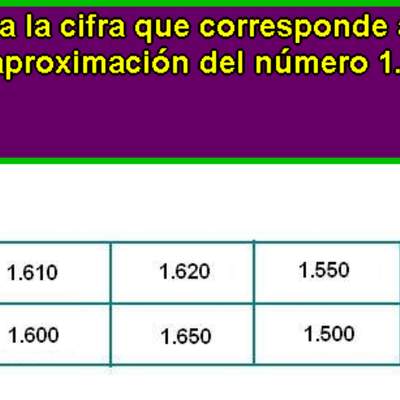 Aproximar números (VI) Aproximar números (VI)
