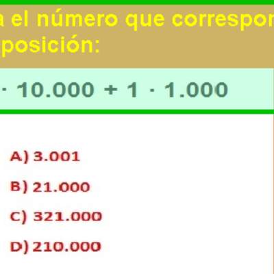 Componer y descomponer números en forma aditiva y multiplicativa (I) Componer y descomponer números en forma aditiva y multiplicativa (I)