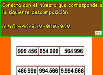 Componer y descomponer números en forma aditiva (I) Componer y descomponer números en forma aditiva (I)