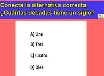 Décadas y siglos Décadas y siglos