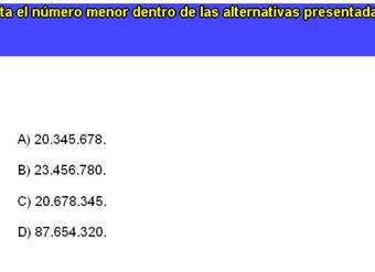 Comparar números en el ámbito de los millones Comparar números en el ámbito de los millones
