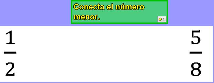 Comparando fracciones (I)