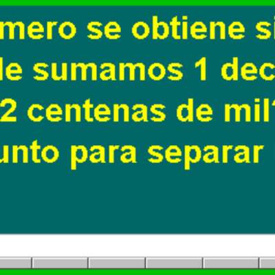 Valor posicional y adición Valor posicional y adición