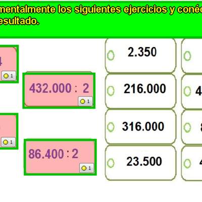 Cálculo mental de multiplicaciones Cálculo mental de multiplicaciones