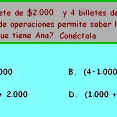 Ana y sus billetes Ana y sus billetes