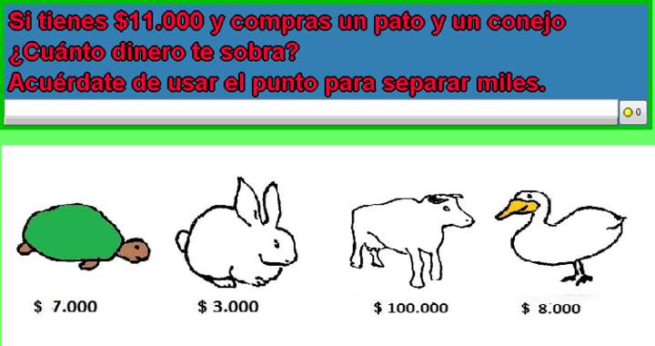 Comprando un pato y un conejo Comprando un pato y un conejo