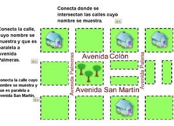 Calles paralelas y perpendiculares (I) Calles paralelas y perpendiculares (I)