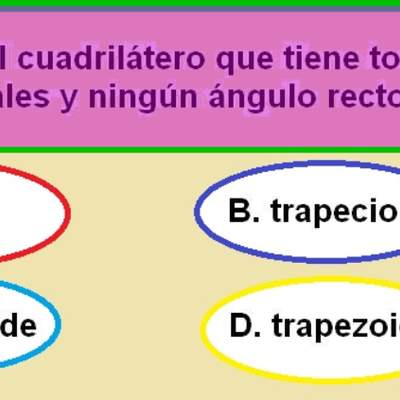 Cuadrilátero sin ángulos rectos Cuadrilátero sin ángulos rectos
