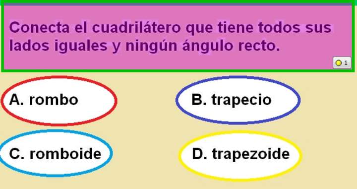 Cuadrilátero sin ángulos rectos Cuadrilátero sin ángulos rectos