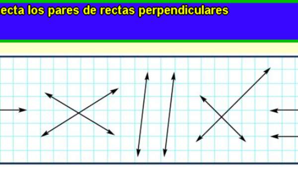 Rectas perpendiculares Rectas perpendiculares