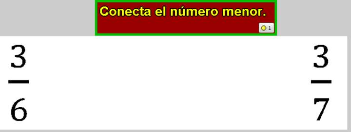 Comparando fracciones de distinto denominador (I) Comparando fracciones de distinto denominador (I)
