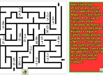 Laberinto de fracciones Laberinto de fracciones