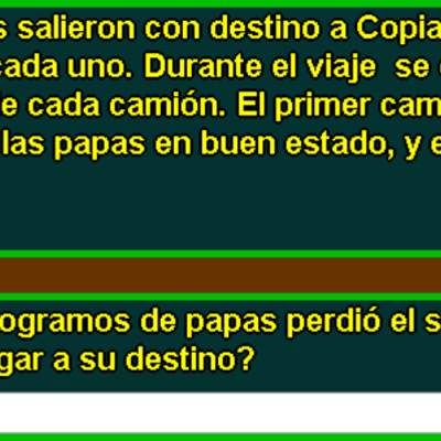 Camiones con cargamento de papas (II) Camiones con cargamento de papas (II)