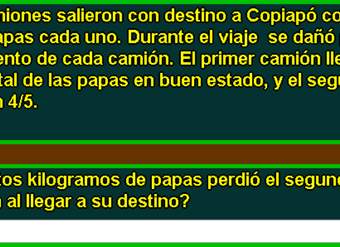 Camiones con cargamento de papas (II) Camiones con cargamento de papas (II)