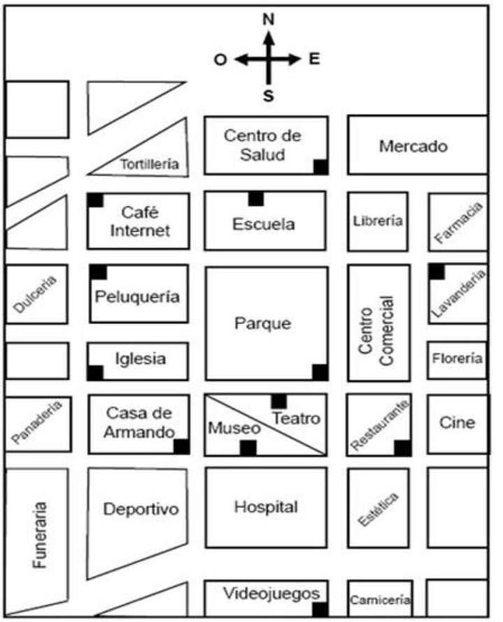 Plano de una ciudad Plano de una ciudad
