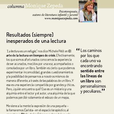 Resultados inesperados de la lectura Resultados inesperados de la lectura