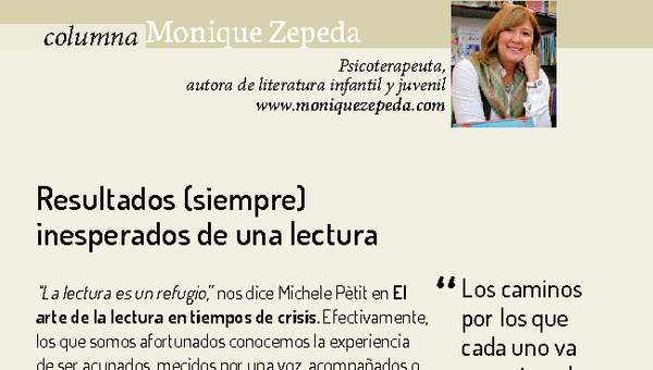 Resultados inesperados de la lectura Resultados inesperados de la lectura