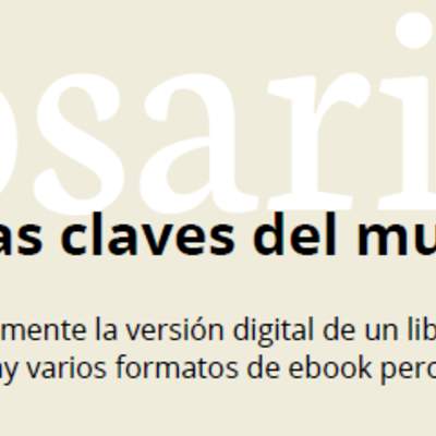 10 palabras claves del mundo del e-book 10 palabras claves del mundo del e-book