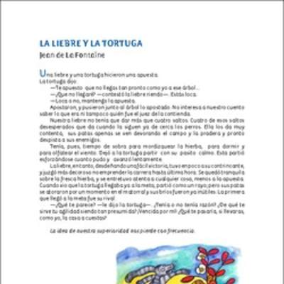 La liebre y la tortuga La liebre y la tortuga