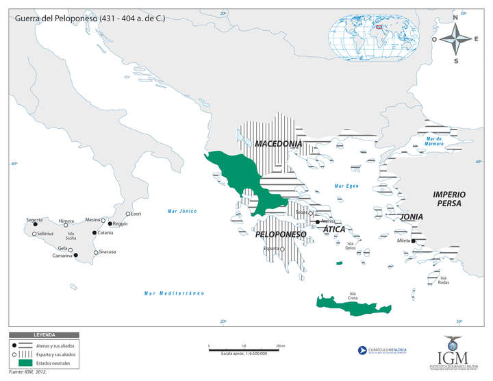 Guerra del Peloponeso Guerra del Peloponeso