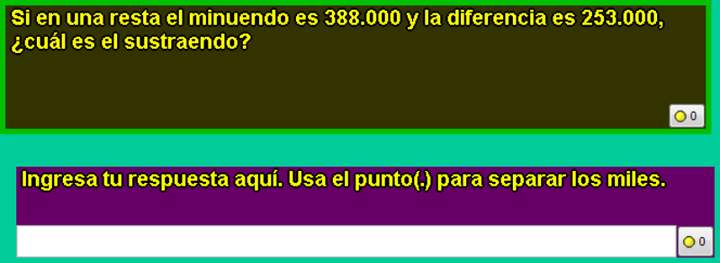 Sustraendo Sustraendo