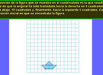 Barco en una cuadrícula Barco en una cuadrícula