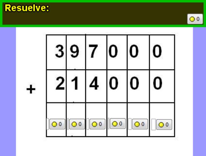 Sumando utilizando el algoritmo (I) Sumando utilizando el algoritmo (I)