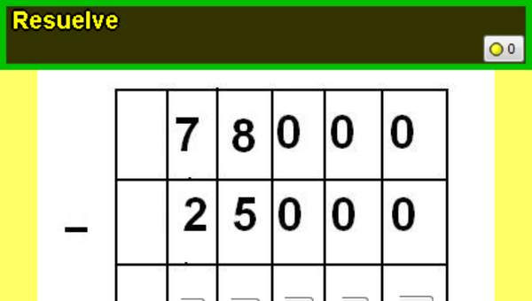 Restando utilizando el algoritmo (I) Restando utilizando el algoritmo (I)
