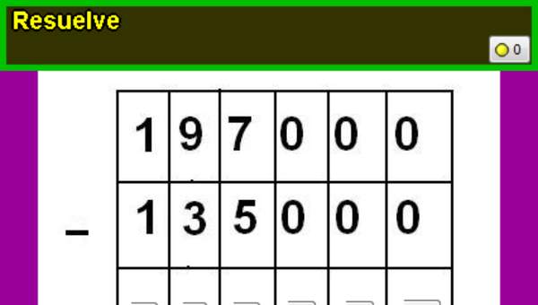 Restando utilizando el algoritmo (II) Restando utilizando el algoritmo (II)