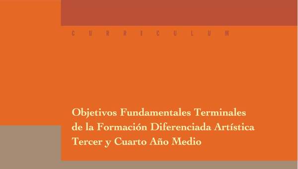 OF Terminales de Formación Diferenciada Artística 3° y 4° medio OF Terminales de Formación Diferenciada Artística 3° y 4° medio