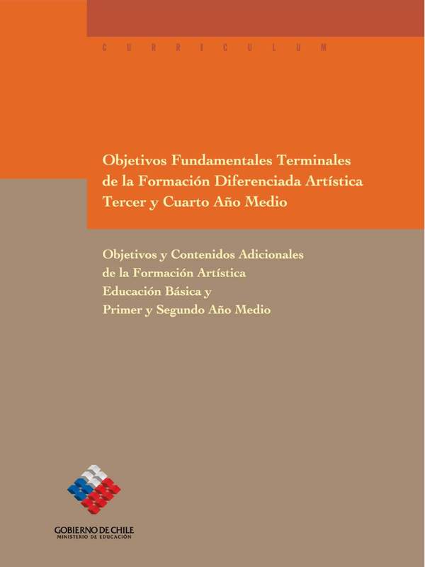 OF Terminales de Formación Diferenciada Artística 3° y 4° medio OF Terminales de Formación Diferenciada Artística 3° y 4° medio