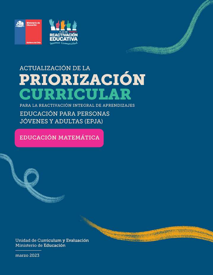 Priorización Curricular EPJA Matemática Priorización Curricular EPJA Matemática