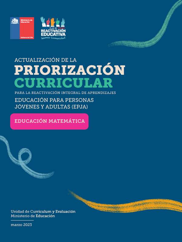 Priorización Curricular EPJA Matemática Priorización Curricular EPJA Matemática
