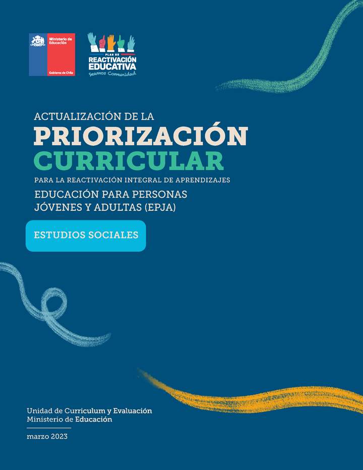 Priorización Curricular EPJA Estudios Sociales Priorización Curricular EPJA Estudios Sociales