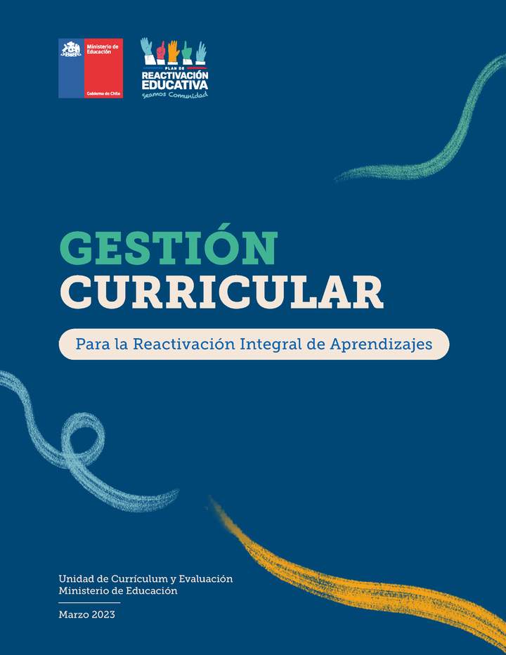 Gestión curricular para la reactivación integral de aprendizajes