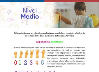 Experiencia educativa: Memorice