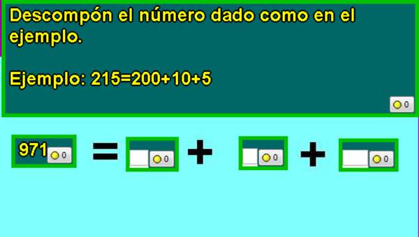 Descomponer número (I) Descomponer número (I)