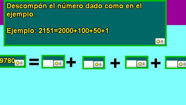Descomponer número (III) Descomponer número (III)