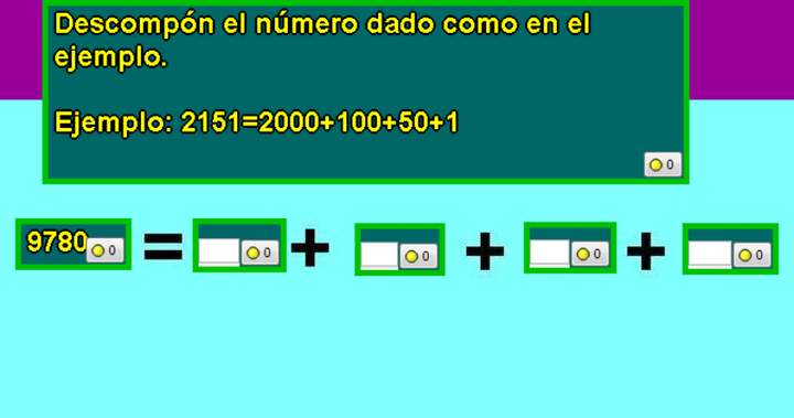 Descomponer número (III) Descomponer número (III)