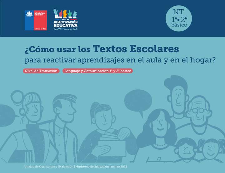 Recomendaciones para Leo Primero y Textos escolares en el aula y con la familia. NT a 2° básico