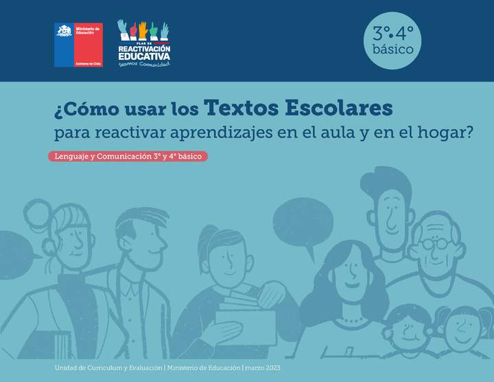 Recomendaciones para Leo Primero y Textos escolares en el aula y con la familia. 3° y 4° básico