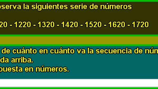 Ordenar números (II) Ordenar números (II)