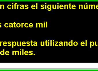 Escribir número con dígitos(II) Escribir número con dígitos(II)